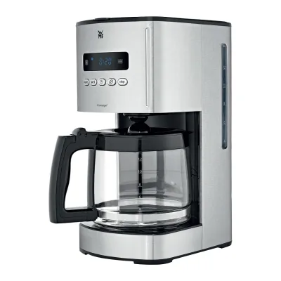 WMF Skyline Digital Kaffeemaschine Glas Cromargan matt 12 Tassen 1000 W