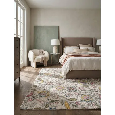 Wollteppich floral Bunt 200 x 290 cm - SOAR   Kadima Design