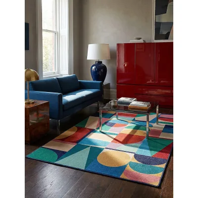 Kadima Design Wollteppich Mehrfarbig 200x300 cm