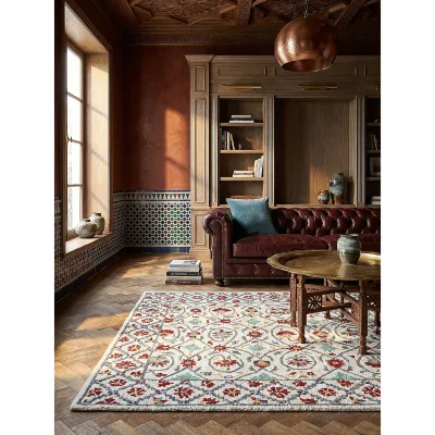 Wollteppich Orient Rot-Blau 160 x 230 cm - SOAR   Kadima Design