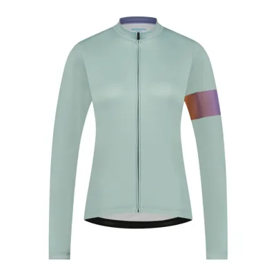 Woman's KAEDE Long Sleeve Jersey Printed, Restore Green