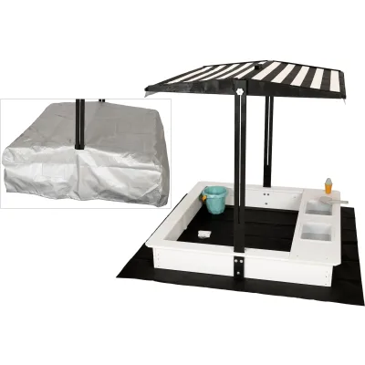 Wondermake Sandkasten Weiß 113x113x113 cm