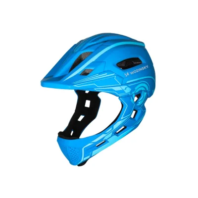 Wozinsky Kinder-Integralhelm mit USB-Rücklicht Größe S 52–56 cm