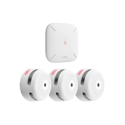 X-Sense FS31 RF-Rauchmelder-Set mit Basisstation SBS50 und 3x Smart-Rauchmelder XS01-M