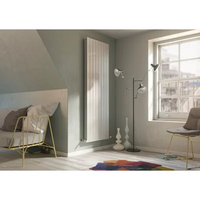Ximax P1 Duplex Vertikale Paneelprofile Designheizkörper B 29,5 x H 180 x T 7,4 cm weiß