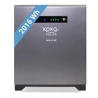 XORO SOLAR SPB 215X Erweiterungsakku 2.016 Wh für SPS 2150 & 2155, LiFePO₄, bis 6.048 Wh, IP65