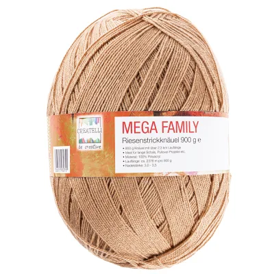 XXL Riesen-Strickknäul "Mega Family"