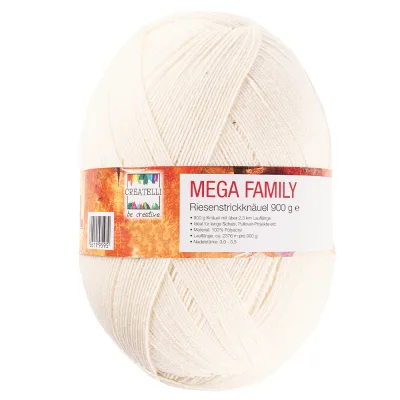 XXL Riesen-Strickknäul "Mega Family"