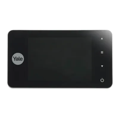 Yale Yale Digital Door Spy DDV 4500, 4" Display (Silber) mit Doorbell & Night Vision
