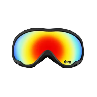 YEAZ Ski- Snowboardbrille  schwarz CLIFF