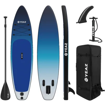 YEAZ SUP Board und Kit OCEAN BEACH - EXOTRACE - SET