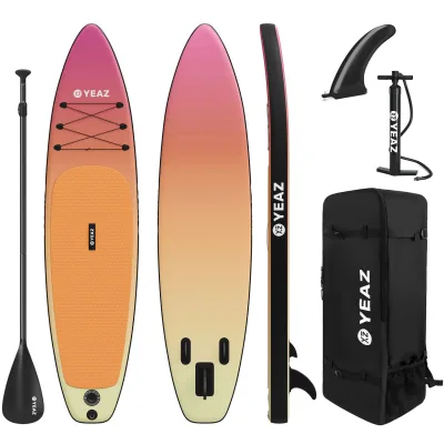 YEAZ SUP Board und Kit PARADISE BEACH - EXOTRACE - SET
