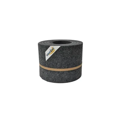 zaun zu® Sichtschutzstreifen Design Vlies für Doppelstabmatten Anthrazit 10x 2,55m