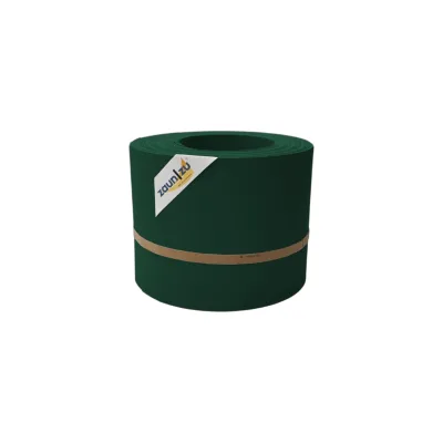 zaun zu® Sichtschutzstreifen PP Sichtschutzstreifen Doppelstabzaun Grün,10x 2,55m