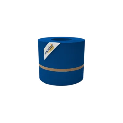 zaun zu® Sichtschutzstreifen Premium für Doppelstabmatten Zaunblende Enzianblau, 26m