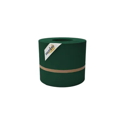 zaun zu® Sichtschutzstreifen Premium für Doppelstabmatten Zaunblende Grün, 26m