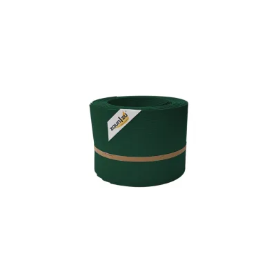 zaun zu® Sichtschutzstreifen Rille 10x Einzelstreifen 2,55m Sichtschutz Grün, 10 x 2,55m