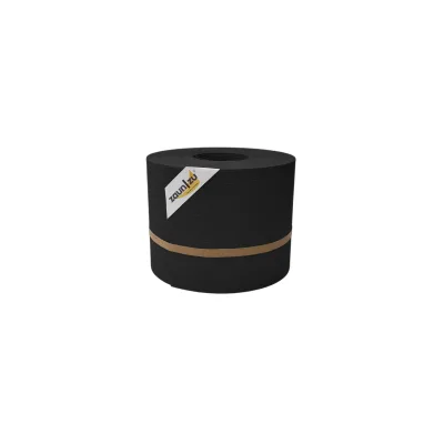 zaun zu® Sichtschutzstreifen Rille für Doppelstabmatten Zaunblende Schwarz 35m