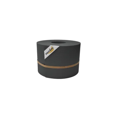 zaun zu® Sichtschutzstreifen Rille PP für Doppelstabmatte Zaunblende Anthrazit 50m