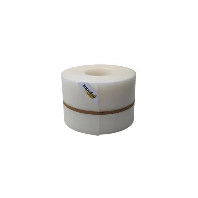 zaun zu® Sichtschutzstreifen Rille PP für Doppelstabmatte Zaunblende Milchglas-Optik, 50m