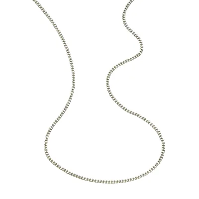 Zeeme Basic Collier 925/- Sterling Silber rhodiniert 50cm
