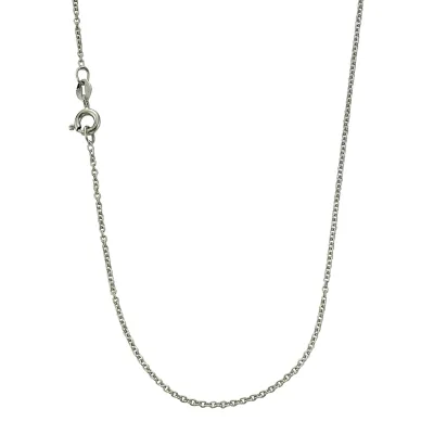 Zeeme Basic Halskette 925 Sterling Silber 45cm lang