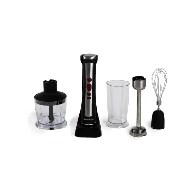 ZOE Stabmixer-Set, Wiederaufladbar 5 Geschwindigkeiten & Zerkleinerer