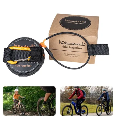 Zugsystem für Fahrräder und E-Bikes Seilsystem Seilzugsystem Fahrradleine Abschleppleine, perfekt zur Unterstützung für Kinder