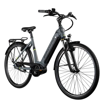 Zündapp X600 E Bike Damenfahrrad 155 - 180 cm Stadtrad Pedelec 7 Gang Shimano Schaltung Cityrad mit Bosch Mittelmotor Hollandrad
