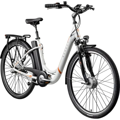 Zündapp Z510 E Bike Damenfahrrad ab 155 cm Rücktritt Pedelec 28 Zoll Fahrrad mit tiefem Einstieg Hollandrad mit 3 Gang Nabenschaltung StVZO