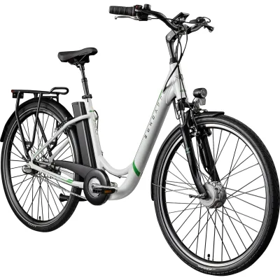 Zündapp Z510 E Bike Damenfahrrad ab 155 cm Rücktritt Pedelec 28 Zoll Fahrrad mit tiefem Einstieg Hollandrad mit 3 Gang Nabenschaltung StVZO