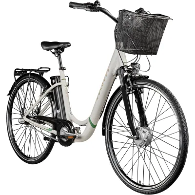 Zündapp Z510 E Bike Damenfahrrad ab 155 cm Rücktritt Pedelec 28 Zoll Fahrrad mit tiefem Einstieg Hollandrad mit 3 Gang Nabenschaltung StVZO