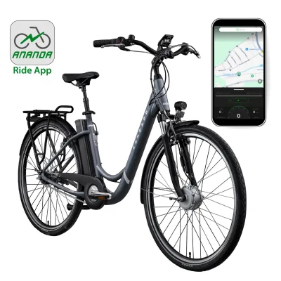 Zündapp Z517 E Bike 28 Zoll Pedelec Hollandrad E Fahrrad Damen 160 - 185 cm mit 7 Gang Nabenschaltung Rücktritt Citybike Nabenmotor