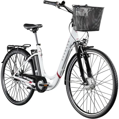 Zündapp Z517 E Bike 28 Zoll Pedelec Hollandrad E Fahrrad Damen 160 - 185 cm mit 7 Gang Nabenschaltung Rücktritt Citybike Nabenmotor