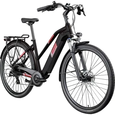 Zündapp Z810 E Bike Damen Trekkingrad ab 165 cm Elektrofahrrad 550 Wh Pedelec Trekking Rad Fahrrad mit 8 Gang und Beleuchtung StVZO